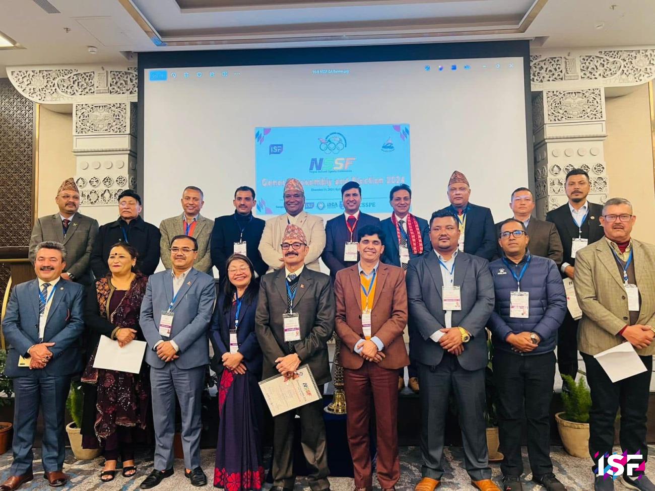 Nepal School Sports Federation Elects New Leadership