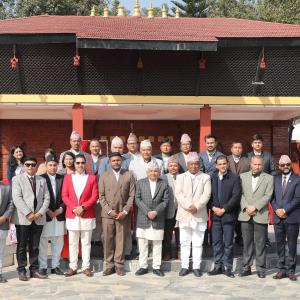 Rt. Hon. President Ram Chandra Paudel Unveils Kinder Olympic Torch and Mascot