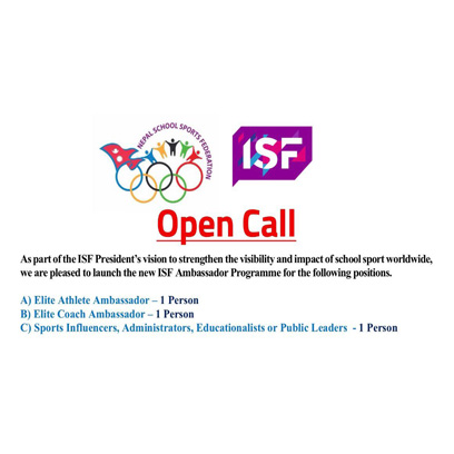 Open Call for ISF Ambassador Program 2026